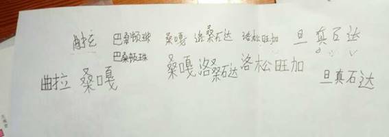 名字对比截图